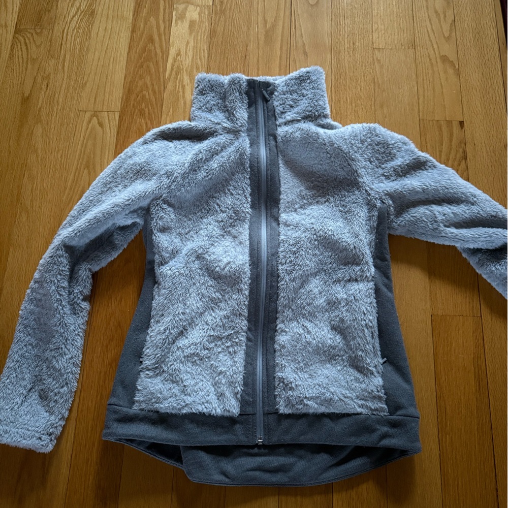 The North Face Light Gray Fleece Jacket